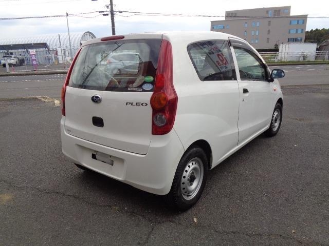 プレオ Ａ　車検整備付　走行６２５００Ｋ　　記録簿付元某銀行社用車　キーレス　エアコン　パワステ　オートマ　取扱説明書　メンテナンスノート　３ヶ月保証付（6枚目）