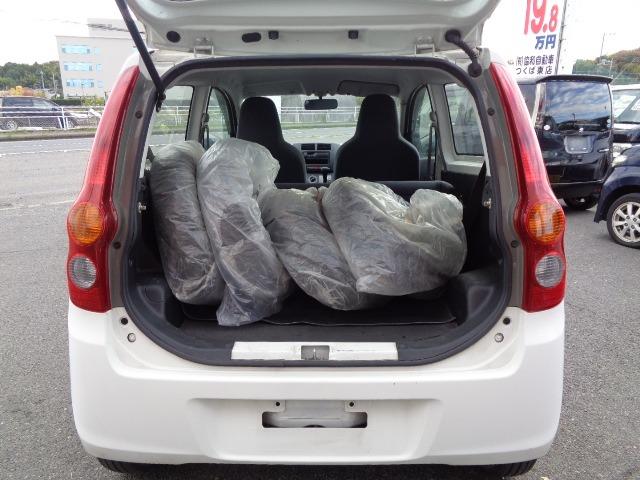 プレオ Ａ　車検整備付　走行６２５００Ｋ　　記録簿付元某銀行社用車　キーレス　エアコン　パワステ　オートマ　取扱説明書　メンテナンスノート　３ヶ月保証付（23枚目）