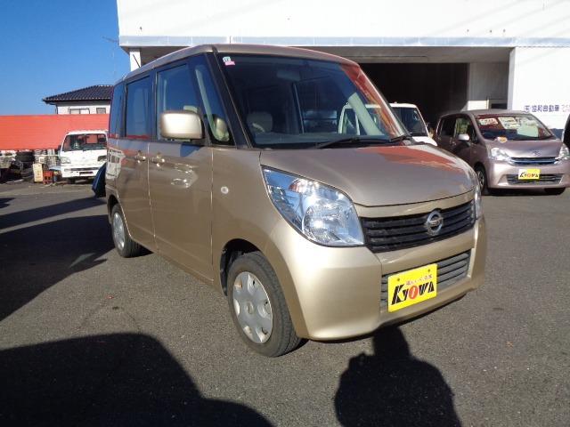 ルークス Ｅ　車検整備付　走行２７９００ＫＭ　ＣＤ　スマートキー　プッシュスタート　ＥＴＣ　電動格納ミラー　両側スライドドア　３ヶ月保証付（4枚目）