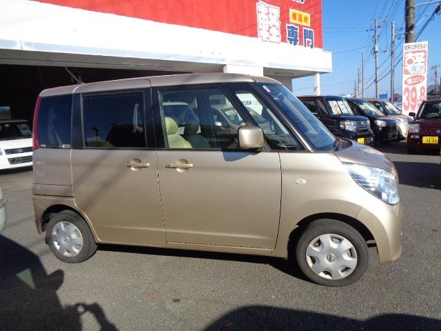 ルークス Ｅ　車検整備付　走行２７９００ＫＭ　ＣＤ　スマートキー　プッシュスタート　ＥＴＣ　電動格納ミラー　両側スライドドア　３ヶ月保証付（5枚目）