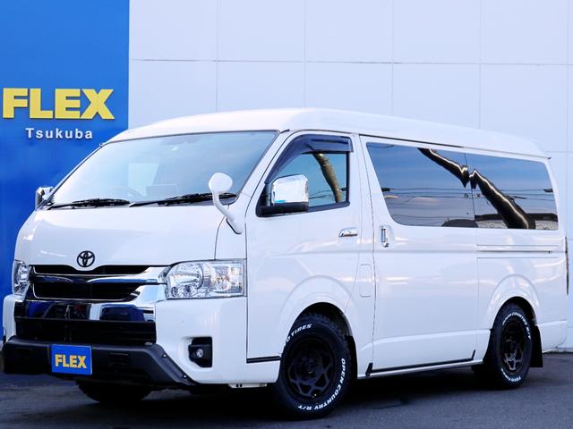 ハイエースワゴン アルパインBIGXナビ デジタルインナーミラー パノラミックビューモニター クリアランスソナー ETC 100Vコンセント アルパイン12.8インチフリップダウン ルーフスピーカー ブレーキロック(2枚目)