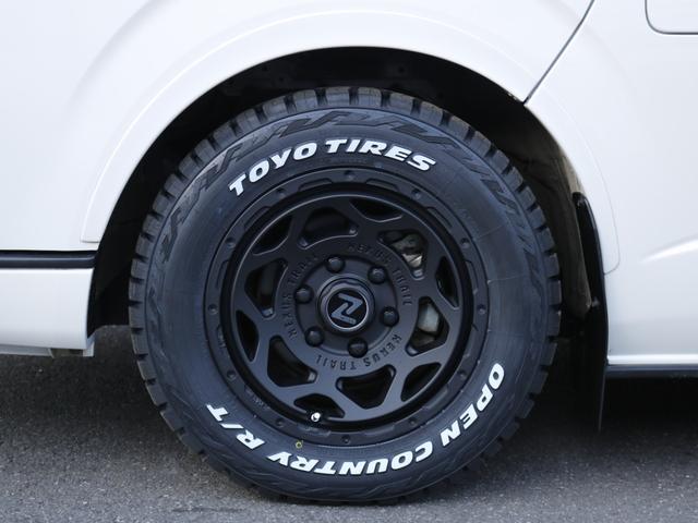 ハイエースワゴン アルパインBIGXナビ デジタルインナーミラー パノラミックビューモニター クリアランスソナー ETC 100Vコンセント アルパイン12.8インチフリップダウン ルーフスピーカー ブレーキロック(8枚目)