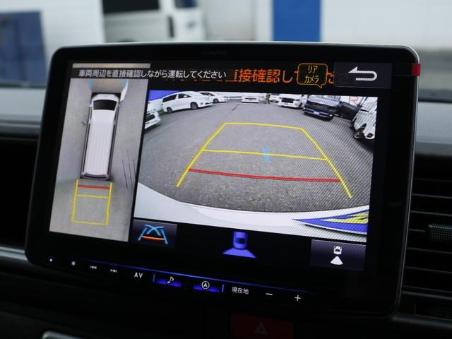 ハイエースワゴン GL ロング アルパイン11インチ BIGXナビ アルパイン12インチ フリップダウンモニター ETC デジタルインナーミラー パノラミックビューモニター クリアランスソナー DELF06 18インチAW(11枚目)