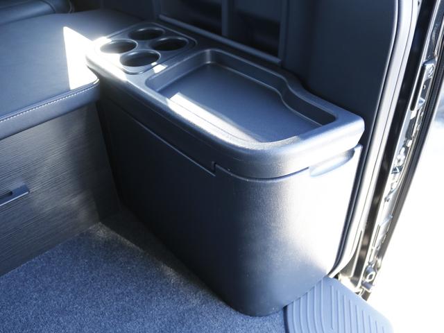 ハイエースワゴン GL ロング アルパイン11インチ BIGXナビ アルパイン12インチ フリップダウンモニター ETC デジタルインナーミラー パノラミックビューモニター クリアランスソナー DELF06 18インチAW(26枚目)