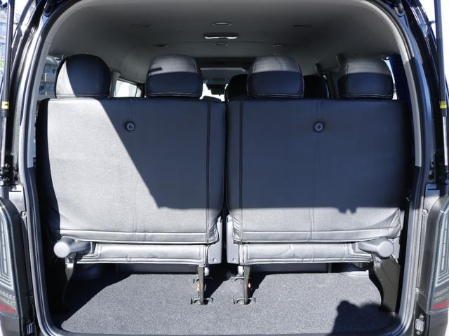 ハイエースワゴン GL ロング アルパイン11インチ BIGXナビ アルパイン12インチ フリップダウンモニター ETC デジタルインナーミラー パノラミックビューモニター クリアランスソナー DELF06 18インチAW(27枚目)