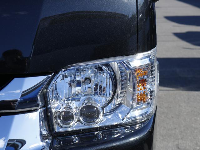 ハイエースワゴン GL ロング アルパイン11インチ BIGXナビ アルパイン12インチ フリップダウンモニター ETC デジタルインナーミラー パノラミックビューモニター クリアランスソナー DELF06 18インチAW(28枚目)