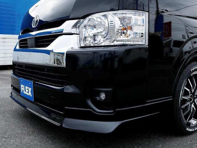 ハイエースワゴン GL ロング アルパイン11インチ BIGXナビ アルパイン12インチ フリップダウンモニター ETC デジタルインナーミラー パノラミックビューモニター クリアランスソナー DELF06 18インチAW(29枚目)