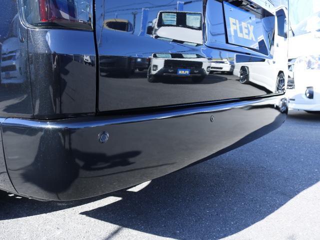 ハイエースワゴン GL ロング アルパイン11インチ BIGXナビ アルパイン12インチ フリップダウンモニター ETC デジタルインナーミラー パノラミックビューモニター クリアランスソナー DELF06 18インチAW(33枚目)