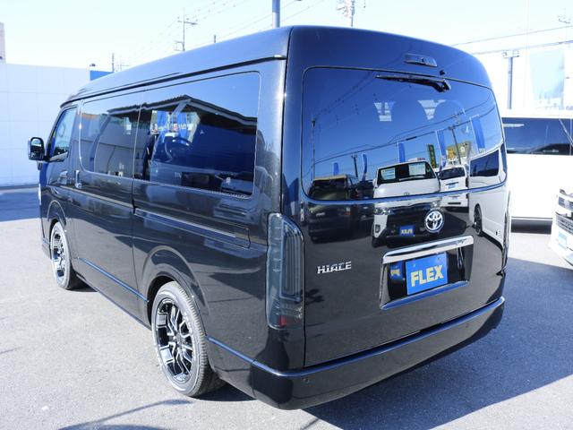 ハイエースワゴン GL ロング アルパイン11インチ BIGXナビ アルパイン12インチ フリップダウンモニター ETC デジタルインナーミラー パノラミックビューモニター クリアランスソナー DELF06 18インチAW(39枚目)