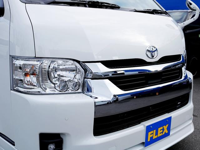 ハイエースワゴン ＧＬ　ロング　カロッツェリア７インチナビ　１０インチフリップダウンモニター　ＥＴＣ　デジタルインナーミラー　クリアランスソナー　パノラミックビューモニター　１７インチアルミホイール　ナスカータイヤ　スマートベッド（27枚目）
