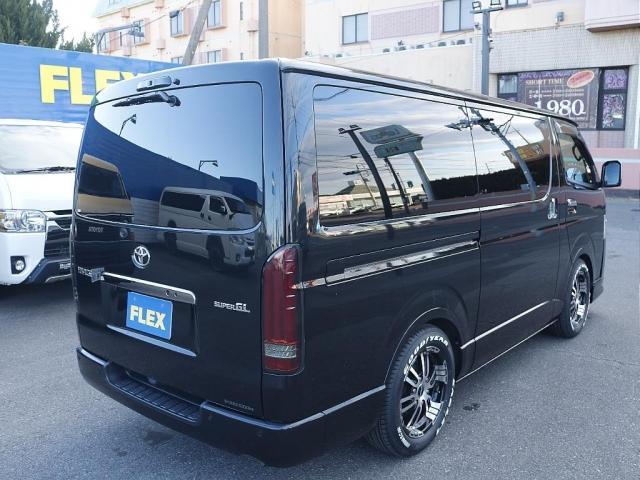 ハイエースバン スーパーGL ダークプライムII パノラミックビューモニター デジタルインナーミラー クリアランスソナー 両側パワースライドドア パナソニックストラーダ7インチナビ フリップダウンモニター(68枚目)