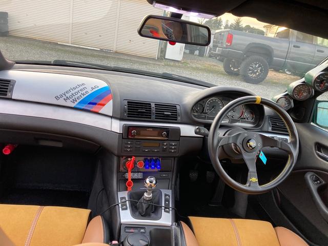 3シリーズ 318i Mスポーツパッケージ レカロシート マフラー ビルシュタイン車高調 デフィー3連メーター タワーバー 18インチアルミ グループMエアクリーナー Fブレンボキャリパー(11枚目)