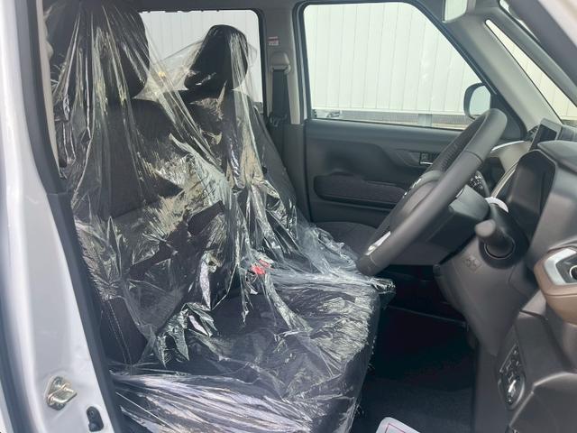 ムーヴ RS 登録届出済未使用車 両側電動スライド スマアシ 追従型クルーズコントロール LEDライト パノラマモニター バックカメラ 衝突被害軽減 車線逸脱警告 スマートキー アイドリングストップ フォグランプ スペアキー 取扱説明書 保証書(12枚目)