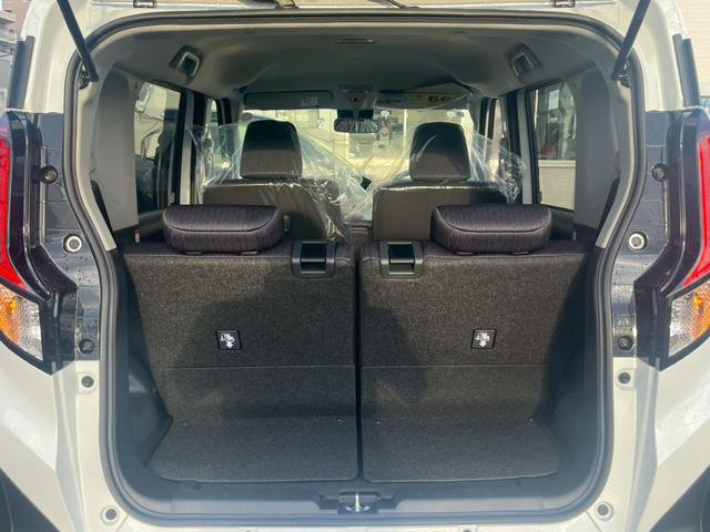 ムーヴ RS 登録届出済未使用車 両側電動スライド スマアシ 追従型クルーズコントロール LEDライト パノラマモニター バックカメラ 衝突被害軽減 車線逸脱警告 スマートキー アイドリングストップ フォグランプ スペアキー 取扱説明書 保証書(25枚目)