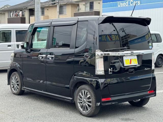 Ｎ－ＢＯＸカスタム Ｇ・Ｌパッケージ　禁煙車　栃木仕入　社外７インチナビ　両側電動スライドドア　バックカメラ　ＨＩＤヘッドライト　フルセグＴＶ　ＢＴオーディオ　ＣＤ／ＤＶＤ再生　ＡＵＸ　夏タイヤアルミセット車載　ＥＴＣ　取扱説明書　記録簿（9枚目）