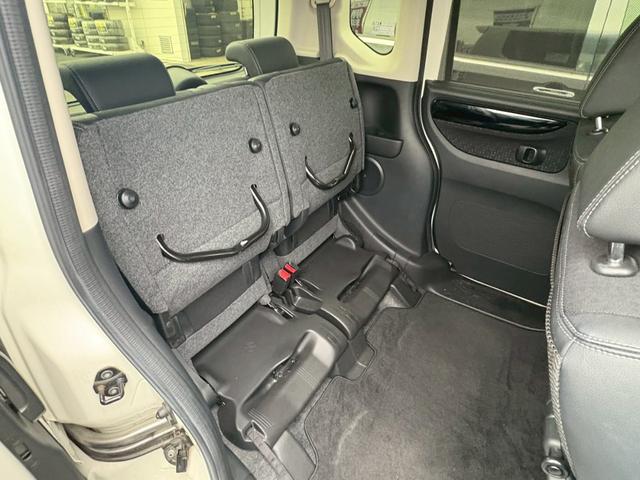 Ｎ－ＢＯＸカスタム Ｇ・ターボＬパッケージ　禁煙　社外７型ナビ　両側スライドドア　クルコン　２２年製ダンロップタイヤ　ワンセグ　ＣＤ　バックカメラ　前ドラレコ　ＥＴＣ　純正アルミ　ＨＩＤライト　フォグ　パドルシフト　ハーフレザーシート　リアスポイラー　スペアキー　記録簿（19枚目）