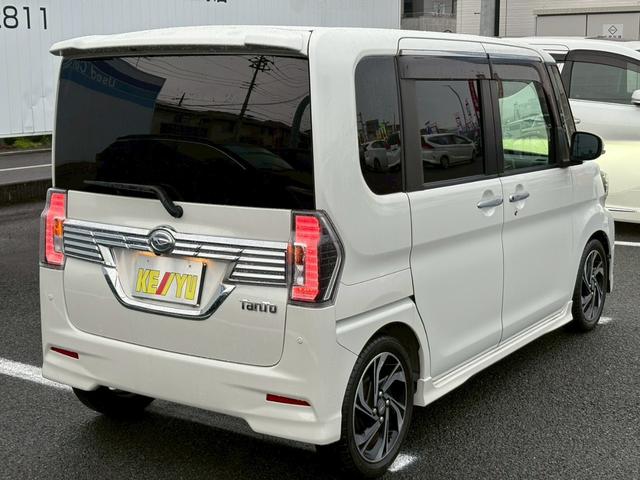 タント カスタムRS トップエディションVS SAIII 禁煙 純正7型地デジナビ セーフティサポート3 両側自動スライドドア バックカメラ DVD 前ドラレコ LEDオートライト 半革シート シートヒータ クルコン 電動パーキングブレーキ  パドルシフト 保証書(9枚目)