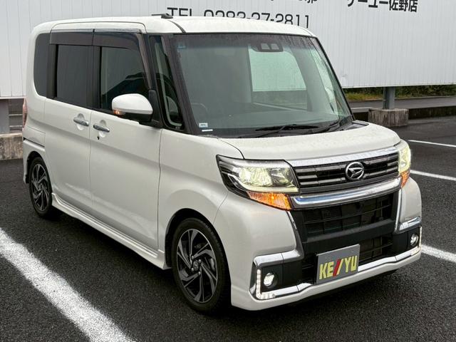 タント カスタムRS トップエディションVS SAIII 禁煙 純正7型地デジナビ セーフティサポート3 両側自動スライドドア バックカメラ DVD 前ドラレコ LEDオートライト 半革シート シートヒータ クルコン 電動パーキングブレーキ  パドルシフト 保証書(12枚目)