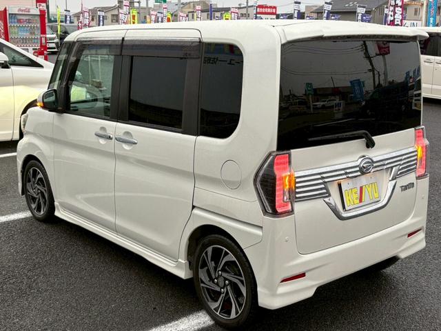 タント カスタムRS トップエディションVS SAIII 禁煙 純正7型地デジナビ セーフティサポート3 両側自動スライドドア バックカメラ DVD 前ドラレコ LEDオートライト 半革シート シートヒータ クルコン 電動パーキングブレーキ  パドルシフト 保証書(15枚目)
