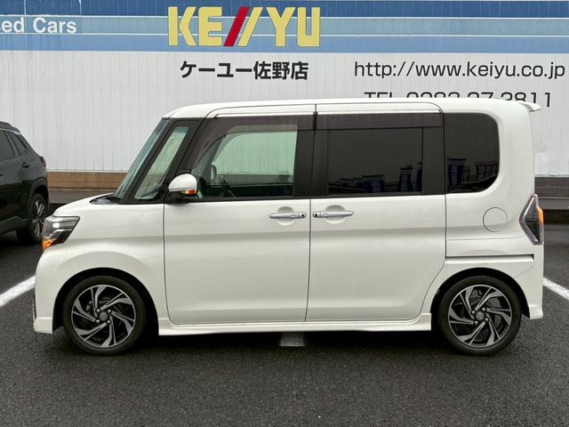 タント カスタムRS トップエディションVS SAIII 禁煙 純正7型地デジナビ セーフティサポート3 両側自動スライドドア バックカメラ DVD 前ドラレコ LEDオートライト 半革シート シートヒータ クルコン 電動パーキングブレーキ  パドルシフト 保証書(16枚目)