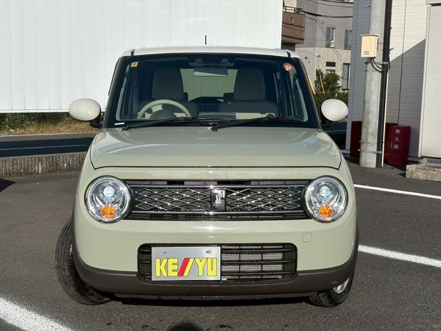 アルトラパン X 禁煙1オーナー 8型地デジナビ スズキセーフティサポート 車線逸脱警告 23年製ダンロップタイヤ 純正ナビ LEDオートハイビーム Bluetooth DVD USB バックカメラ コーナーセンサー シートヒーター スマートキー 取説 保証書 記録簿(9枚目)