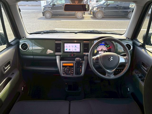 ハスラー Jスタイル 禁煙1オーナー レーダーブレーキ バックカメラ 社外7型ナビ LEDヘッドライト フォグ シートヒーター ETC 地デジ Bluetoothオーディオ CD/DVD再生 USB端子 スマートキー セキュリティー プライバシーガラス 保証書(4枚目)