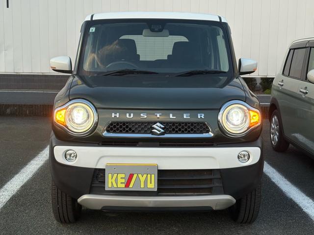 ハスラー Jスタイル 禁煙1オーナー レーダーブレーキ バックカメラ 社外7型ナビ LEDヘッドライト フォグ シートヒーター ETC 地デジ Bluetoothオーディオ CD/DVD再生 USB端子 スマートキー セキュリティー プライバシーガラス 保証書(9枚目)