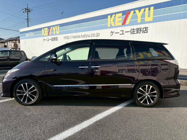 エスティマ アエラス プレミアムエディション 禁煙 純正ナビ&後席モニタ 両側電動スライドドア HIDヘッドライト&フォグランプ 電動ハーフレザーシート バックカメラ クルーズコントロール ビルトインETC ウッドステア 地デジ Bluetooth CD/DVD 保証書(14枚目)