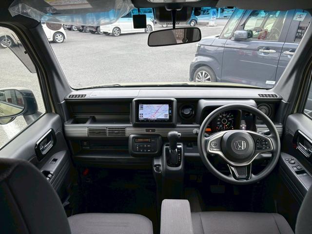 Ｎ－ＶＡＮ＋スタイル ファン・ターボホンダセンシング　禁煙１オーナー　衝突軽減＆車線逸脱警告＆追従クルコン　純正ナビ　バックカメラ　ＬＥＤヘッドライト　フォグ　ドラレコ　ＥＴＣ　スマートキー＆プッシュスタート　両側スライドドア　１セグＴＶ　ＣＤ／ＤＶＤ　ＢＴオーディオ（4枚目）