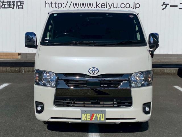 ハイエースバン スーパーＧＬ　ダークプライムＩＩ　禁煙車　７型　セーフティセンス　パノラミックビューモニター　　両側電動スライドドア　純正ナビ　ＢＬＵＥＴＯＯＴＨ　デジタルインナーミラー　ＥＴＣ　衝突被害軽減　車線逸脱警告　ＬＥＤライト　取扱説明書　保証書（9枚目）