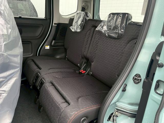 スペーシアギア ハイブリッドＸＺターボ　届出済未使用車　全方位モニター付ナビ　スズキセーフティサポート　ＨＵＤ　シート＆ステアヒーター　オットマン　両側電動スライド　ＢＴオーディオ　地デジ　サーキュレーター　後席テーブル＆サンシェード　ＬＥＤライト　ルーフレール　保証書（25枚目）