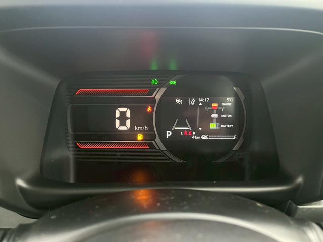 スペーシアギア ハイブリッドＸＺターボ　届出済未使用車　全方位モニター付ナビ　スズキセーフティサポート　ＨＵＤ　シート＆ステアヒーター　オットマン　両側電動スライド　ＢＴオーディオ　地デジ　サーキュレーター　後席テーブル＆サンシェード　ＬＥＤライト　ルーフレール　保証書（32枚目）