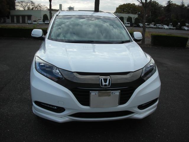 ヴェゼル ハイブリッドＺ・ホンダセンシング　ワンオーナー　純正ナビ　バックカメラ　前席シートヒーター　サイド＋カーテンエアバック　ＬＥＤヘッドライト　ＬＥＤフォグ　コンビシート（3枚目）