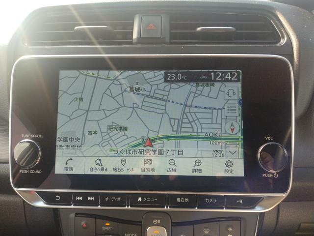 リーフ X Vセレクション プロパイロット 踏み間違い防止装置 LEDランプ シートヒーター クリアランスソナー 360°カメラ ハイビームアシスト メモリ-ナビ Bluetoothオーディオ USB バックカメラ 寒冷地仕様(71枚目)