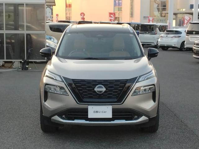 エクストレイル Ｇ　ｅ－４ＯＲＣＥ　４ＷＤ　ガラスルーフ　衝突被害軽減装置　自動駐車　ＰＷシート　シートヒーター　パークアシスト　アラモニ　寒冷地仕様　ＬＥＤヘッドランプ　ナビＴＶ　レーダークルーズ　１００Ｖ　本革Ｓ　ＥＴＣ２．０（2枚目）