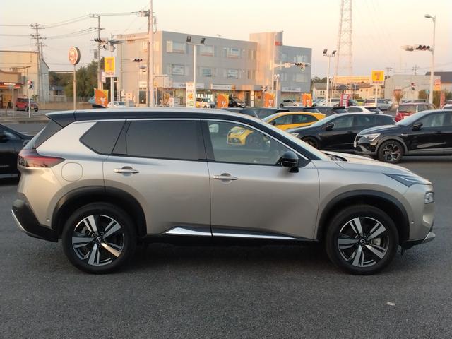 エクストレイル Ｇ　ｅ－４ＯＲＣＥ　４ＷＤ　ガラスルーフ　衝突被害軽減装置　自動駐車　ＰＷシート　シートヒーター　パークアシスト　アラモニ　寒冷地仕様　ＬＥＤヘッドランプ　ナビＴＶ　レーダークルーズ　１００Ｖ　本革Ｓ　ＥＴＣ２．０（4枚目）