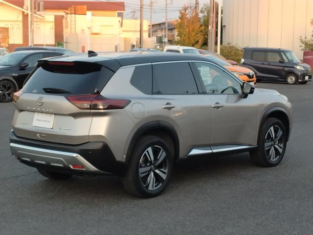 エクストレイル Ｇ　ｅ－４ＯＲＣＥ　４ＷＤ　ガラスルーフ　衝突被害軽減装置　自動駐車　ＰＷシート　シートヒーター　パークアシスト　アラモニ　寒冷地仕様　ＬＥＤヘッドランプ　ナビＴＶ　レーダークルーズ　１００Ｖ　本革Ｓ　ＥＴＣ２．０（5枚目）