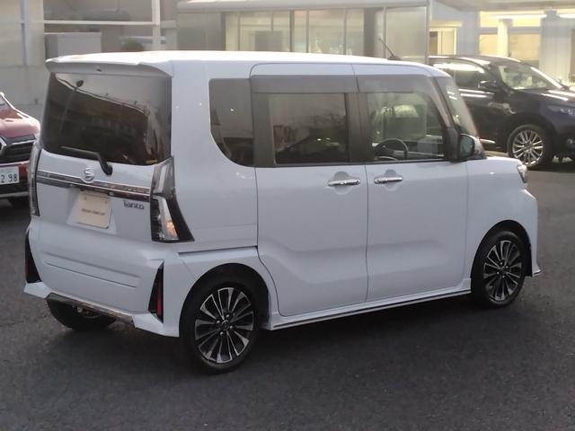 タント カスタムRS ターボエンジン 純正リモコンエンジンスターター エマージェンシーブレーキ 全方位モニター用カメラ 両側パワスライドドア レーンキープA 運転席シートヒーター ドライブレコーダー ナビ付 レーダクルーズ(5枚目)