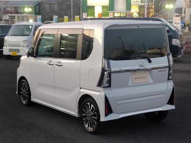 タント カスタムRS ターボエンジン 純正リモコンエンジンスターター エマージェンシーブレーキ 全方位モニター用カメラ 両側パワスライドドア レーンキープA 運転席シートヒーター ドライブレコーダー ナビ付 レーダクルーズ(7枚目)