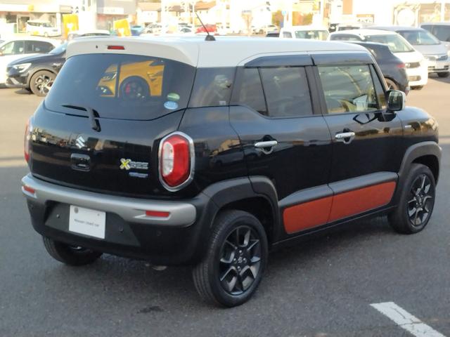 クロスビー ハイブリッドMZ デュアルセンサーブレーキサポート インタークーラーターボ ドライブレコーダー付 TVナビ AUX USB入力 Bトゥース Rカメラ フルセグ視聴可 DVD可 LEDライト ハイビームアシスト 禁煙(5枚目)