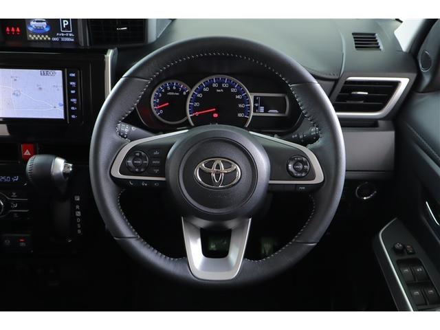 ルーミー カスタムG アイドリング 両側電動SD LEDヘット バックビューモニター 衝突回避ブレーキ 地デジ スマートキー メモリナビ クルーズコントロール 点検記録簿 DVD ETC ドライブレコーダー 1オーナー(10枚目)