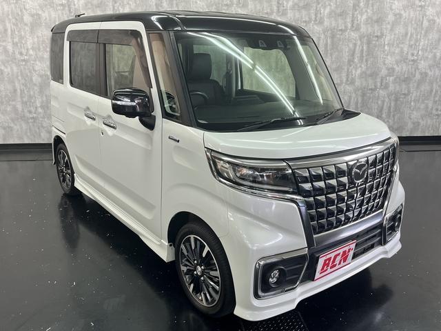 フレアワゴンカスタムスタイル ハイブリッドＸＳ　社外ナビ　フルセグＴＶ　アラウンドビューモニター　前方後方ドライブレコーダー　両側パワースライドドア　　ＬＥＤヘッドライト　デュアルセンサーブレーキサポート　クルーズコントロール　シートヒーター（30枚目）