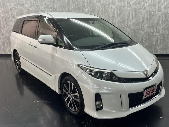 エスティマ アエラス　プレミアムエディション　純正ナビ　フルセグＴＶ　ＥＴＣ　バックカメラ　両側パワースライドドア　クルーズコントロール　ＨＩＤヘッドライト　ドライブレコーダー　ハーフレザーシート　ＥＳＣ　Ｂｌｕｅｔｏｏｔｈ　スマートキー（2枚目）