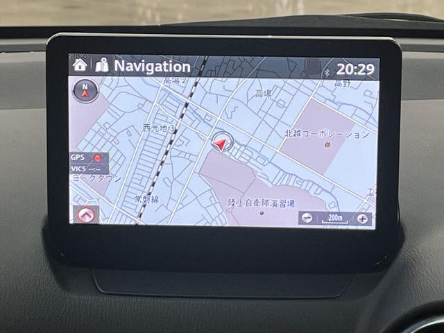 ＭＡＺＤＡ２ １５スポルト　純正マツダコネクトナビ　フルセグＴＶ　ＥＴＣ　純正ブラックルーフラッピング　アラウンドビューモニター　ＳＣＢＳ　クルーズコントロール　ＬＥＤヘッドライト　ＨＵＤ　ブラインドスポットモニター　ＥＳＣ（9枚目）