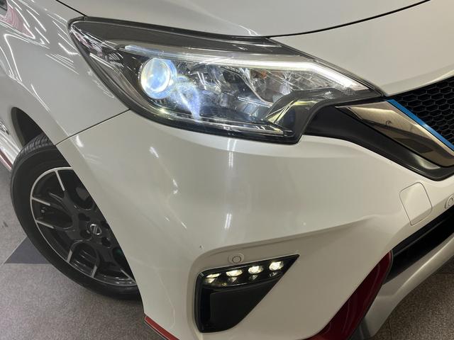 ノート 　ｅパワーニスモ＿アラウンドビューモニター＿エマージェンシーブレーキ＿純正ナビ／フルセグＴＶ／ｂｌｕｅｔｏｏｔｈ　フォグランプ　純正アルミホイール　ステアリングスイッチ　ドライブレコーダー　ＥＴＣ（17枚目）