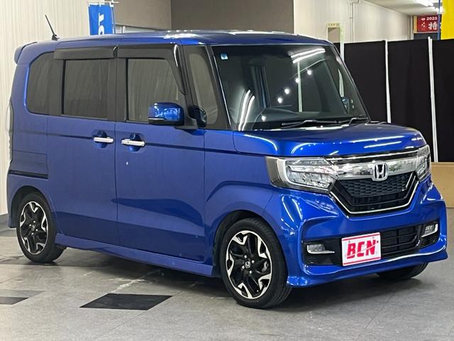 N-BOXカスタム G・EXターボホンダセンシング カスタムG-EXターボセンシング_両側パワースライドドア_社外ナビ/フルセグTV/bluetooth/バックカメラ スマートキー ステアリングスイッチ オートライト(3枚目)