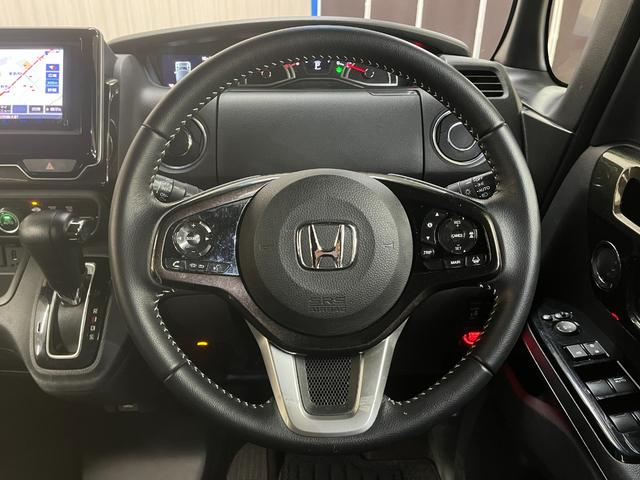 N-BOXカスタム G・EXターボホンダセンシング カスタムG-EXターボセンシング_両側パワースライドドア_社外ナビ/フルセグTV/bluetooth/バックカメラ スマートキー ステアリングスイッチ オートライト(21枚目)