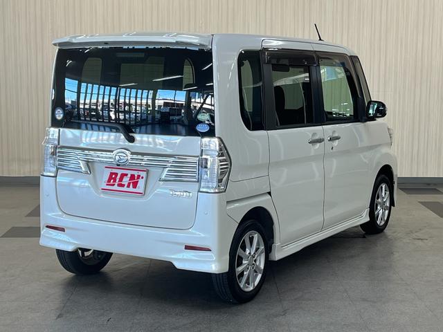 タント カスタムX SAIII X-SA3_iストップ_社外ナビ/フルセグTV/bluetooth/バックカメラ シートヒーター 純正アルミホイール フォグランプ スマートキー ETC 片側パワースライドドア 電動格納ミラー(5枚目)