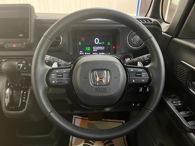 N-BOXカスタム ターボ カスタムターボ_両側パワースライドドア_シートヒーター_ハーフレザー ステアリングスイッチ スマートキー 電動格納ミラー 純正アルミホイール ベンチシート シートバックテーブル LEDヘッドライト(13枚目)