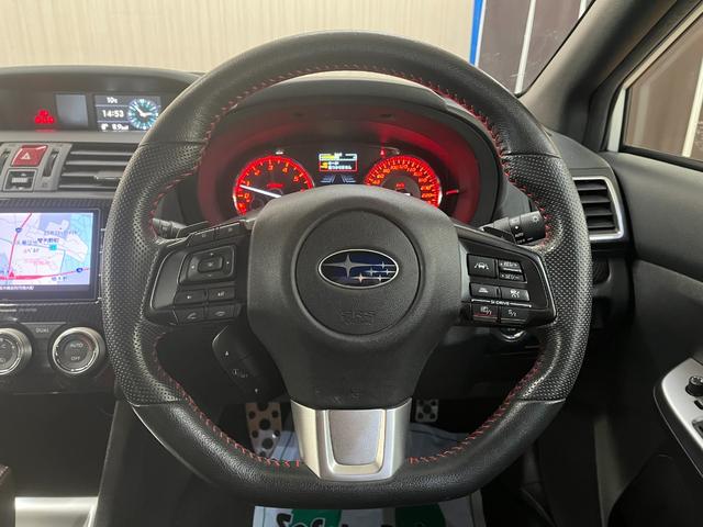 WRX S4 2.0GTアイサイト 純正ナビ Bluetooth フルセグ クルーズコントロール バックカメラ 純正アルミ キーフリー プッシュスタート USB パワーシート(13枚目)
